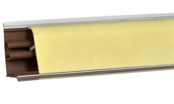 Плинтус LB-37, L=3000мм, бежевый