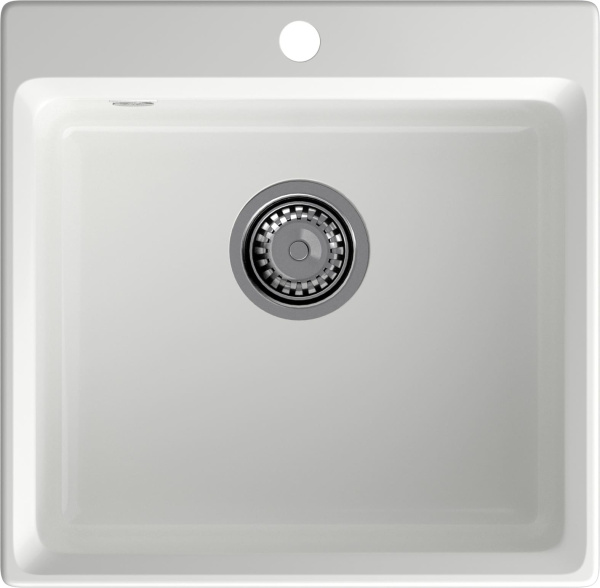 Мойка GranFest LEVEL 510, 510х500 мм, иней