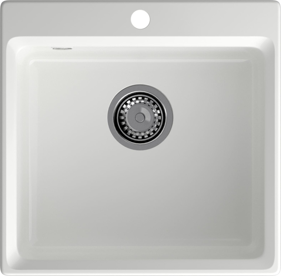 Мойка GranFest LEVEL 510, 510х500 мм, иней