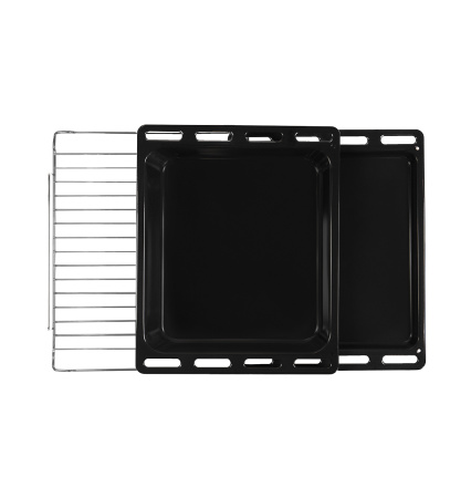 Духовой шкаф EDP 093 WH NEW, 60 см, стекло/нерж. сталь, белый, Lex