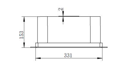 Мойка врезная, 380х380х150х0,6мм, глянец, универсальная+сифон, CMF