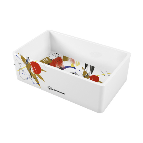 Мойка Mikura 76-Tokyo, Natceramic/белый