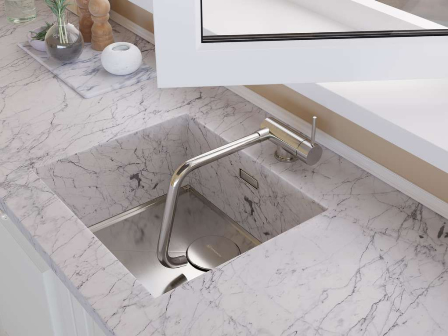 Смеситель Mori-C, латунь, хром