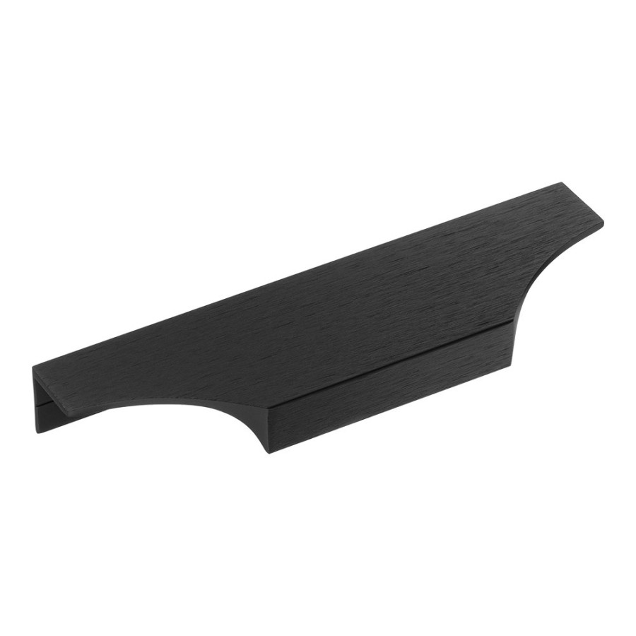 Ручка-профиль, 1206-147-Brushed Matt Black, металл, брашированный черный