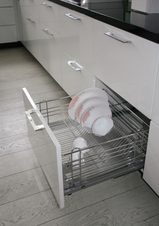 Сушка выкатная, 900мм, h=260мм+направляющие Grass, Nova Pro без крепления