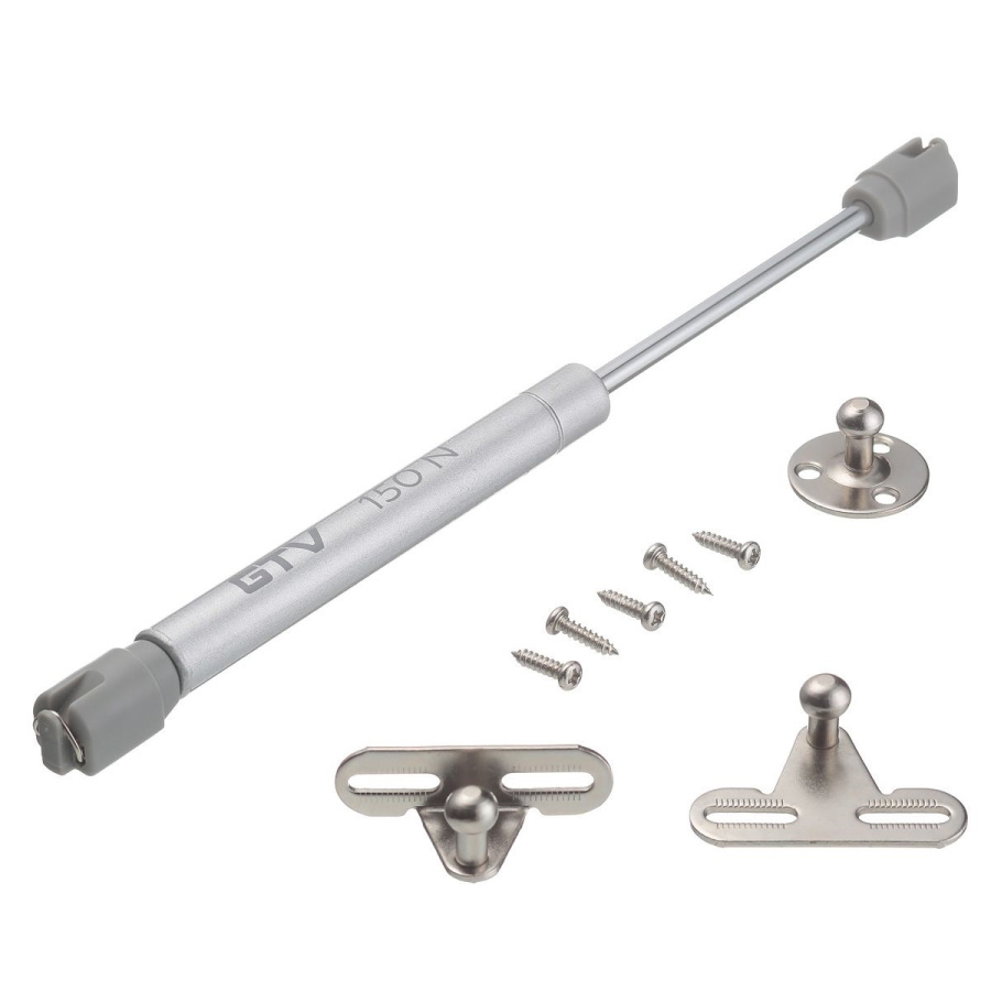 Кронштейн газовый 150N, серый, GTV