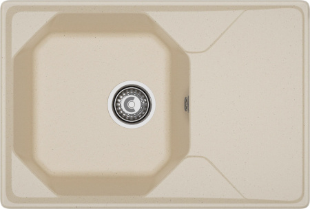 Мойка GranFest UNIQUE U-740L, 740х500 мм, кашемир