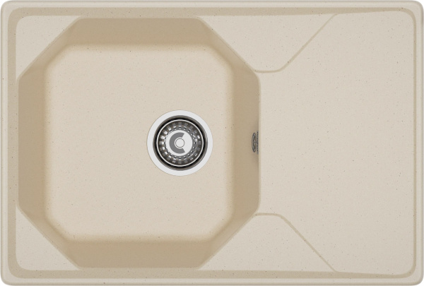Мойка GranFest UNIQUE U-740L, 740х500 мм, кашемир