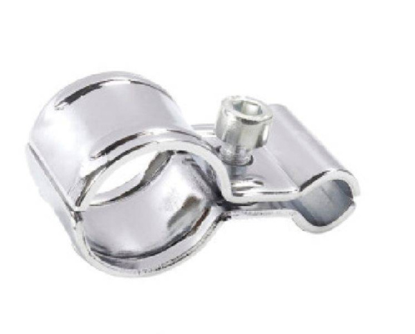 R-58 Крепеж для трубы d=25 мм и решетки, хром, CMF