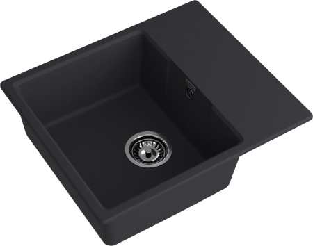Мойка GranFest URBAN 658L, 580х490 мм, черный
