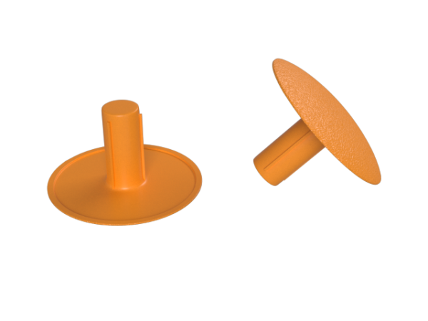 Заглушка универсальная для евровинтов, графит