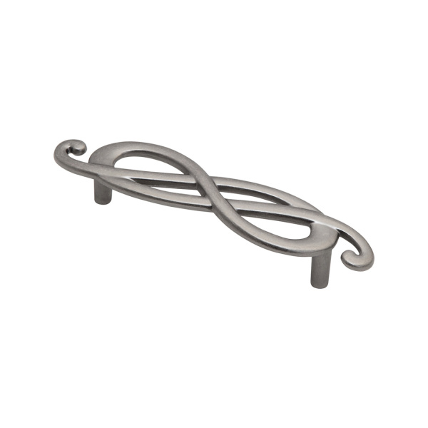 Ручка-скоба, 083, 96мм, металл, черненый старинный цинк