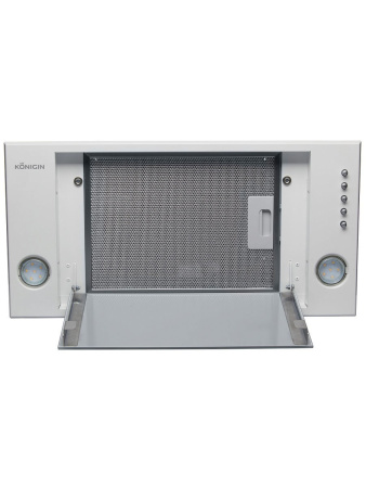 Вытяжка полновстраиваемая Checkbox, 60см, без угольного фильтра, белый, Konigin