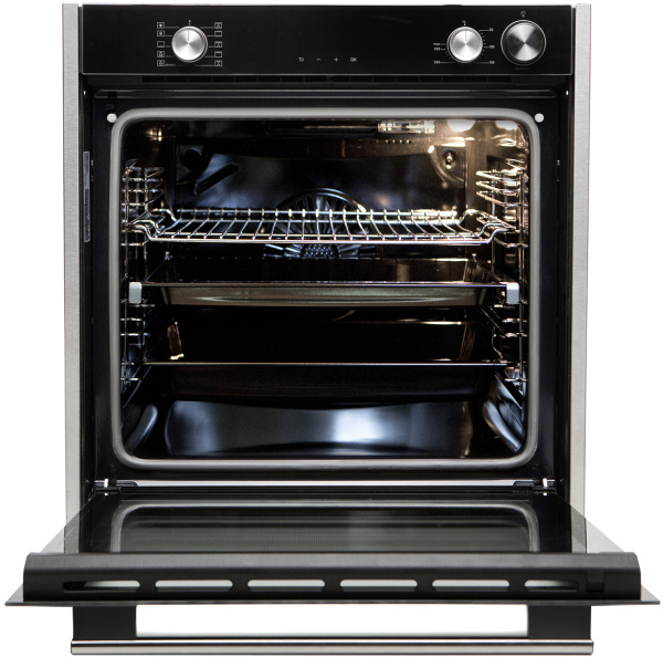 Духовой шкаф Konigin Barberry 60 BKХ LS10, 60см, черное стекло