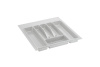 Вкладыш на 500мм для кухонных принадлежностей, 391-490х405-440мм, белый, Volpato