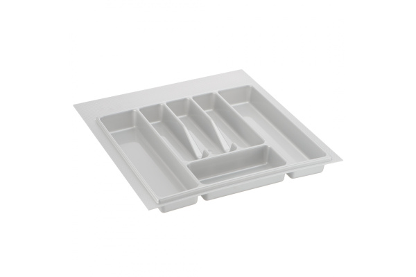 Вкладыш на 500мм для кухонных принадлежностей, 391-490х405-440мм, белый, Volpato