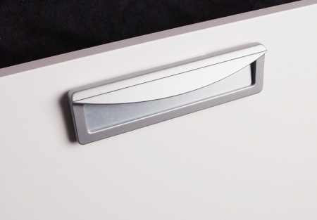 Ручка-скоба, 1042-10С, 160мм, металл, алюминий