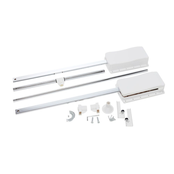 Пантограф масляный, 875-1200мм, до 12кг, сталь, белый, GTV