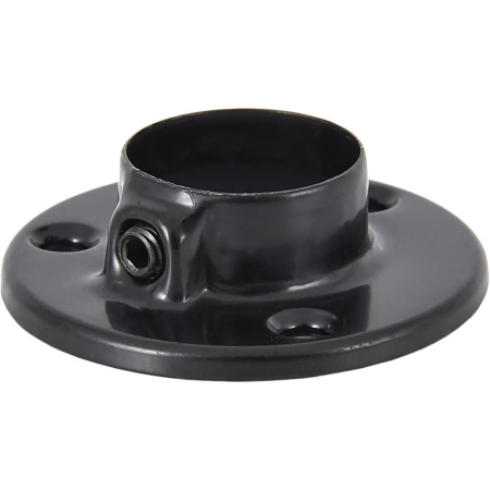 Фланец для трубы d=25мм, сталь, ЧЕРНЫЙ, CMF