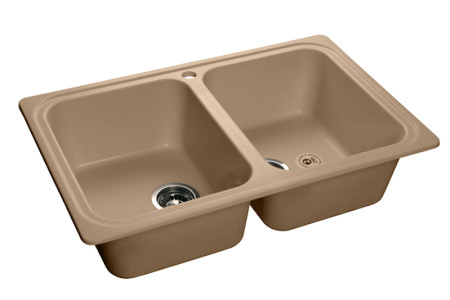 Мойка GranFest STANDART 780K, 786х500 мм, топаз