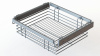 Корзина для белья выдвижная, 730-870х500х170мм, напр. полн. выдв., серый