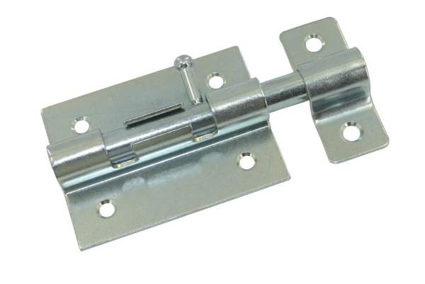 Задвижка дверная, ЗД-07, цинк