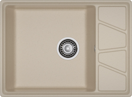 Мойка GranFest VERTEX V-680L, 680х500 мм, кашемир