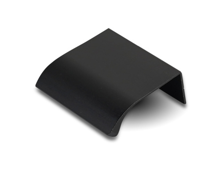 Ручка-профиль, 6603, 32/49,5мм, металл, черный матовый