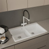 Мойка Rivelato AXEL 90-2D, 870х520x200мм, иней