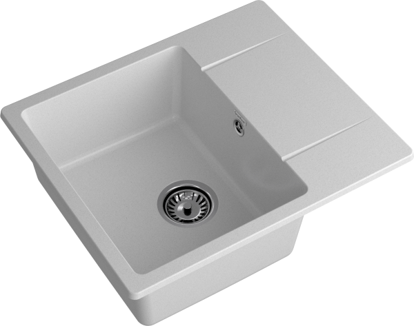 Мойка GranFest URBAN 258L, 580х490 мм, серый