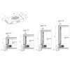 Комплект подсветки с дизайн-профилями AvanTech YOU, NL 550 мм, антрацит
