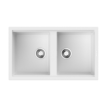 Мойка Kitagawa 86-2-WH, Artceramic/белый