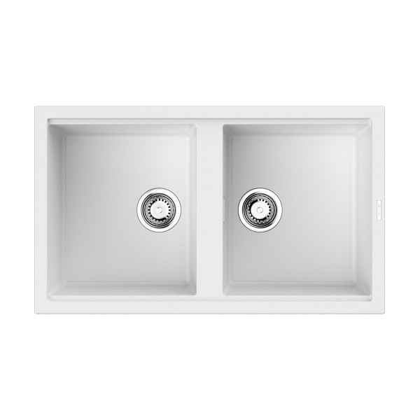 Мойка Kitagawa 86-2-WH, Artceramic/белый