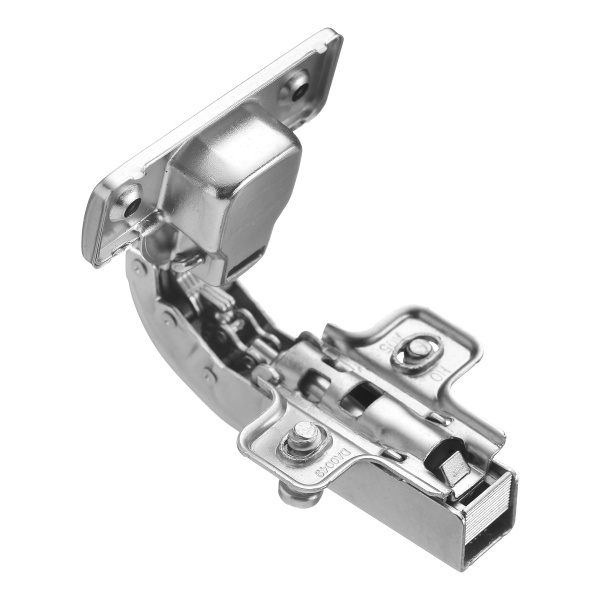 GTV Петля для фальшпанели, с планкой 0мм, с доводчиком, с еврошурупом, 45мм