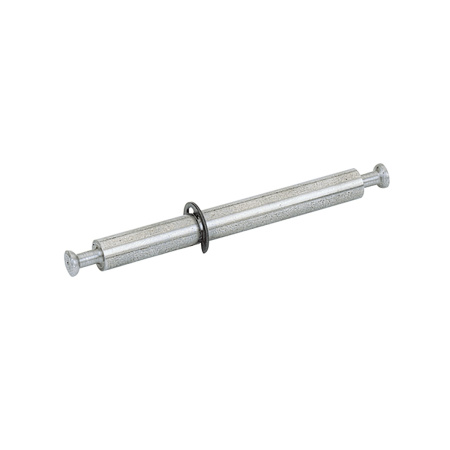 Дюбель двухсторонний DU868, для средних панелей толщиной 16мм, ø8 мм,L46/76 мм, сталь б/покрытия