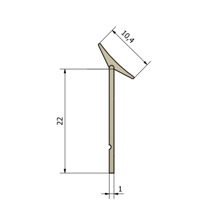 Уплотнитель Silikorner, L=4200мм, прозрачный, Korner