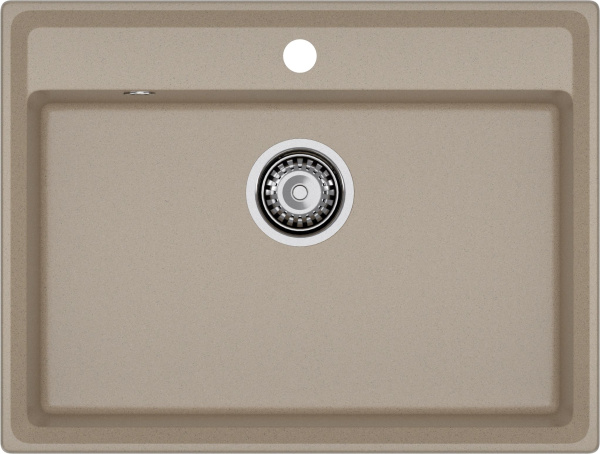 Мойка GranFest LEVEL 660, 660х500 мм, песочный
