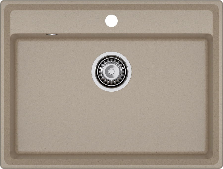 Мойка GranFest LEVEL 660, 660х500 мм, песочный