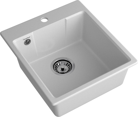Мойка GranFest URBAN 644, 440х490 мм, серый