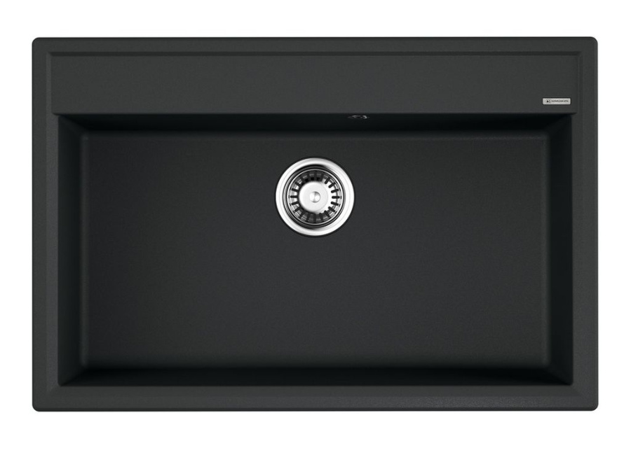 Мойка Daisen 77-BL, Artgranit/черный  