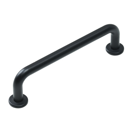 Ручка-скоба, 296, 96мм, металл, черный матовый