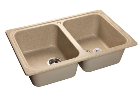 Мойка GranFest STANDART 780K, 786х500 мм, песочный