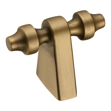 Ручка-кнопка, 4121 016MP30, 55х15х35мм, металл, состаренная латунь