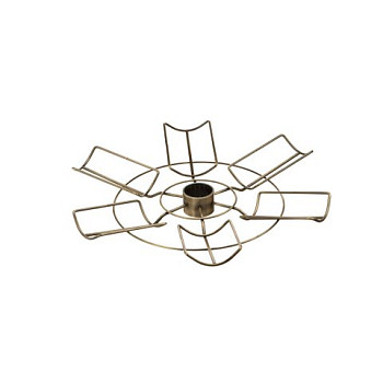 Полка центральная для бутылок d=490мм, бронза