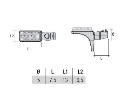 Полкодержатель для стекла 5мм, с фиксацией, металл, никель, Permo