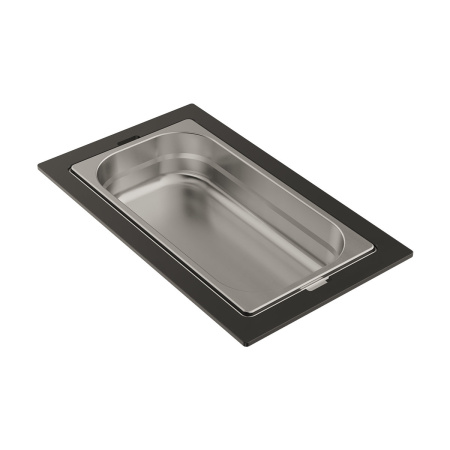 Контейнер DC-03-1-IN, 376x220x65мм, нержавеющая сталь, нержавеющая сталь