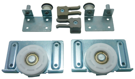 Комплект роликов "БФЕ-80" на 1 дверь, регулируемый, Россия