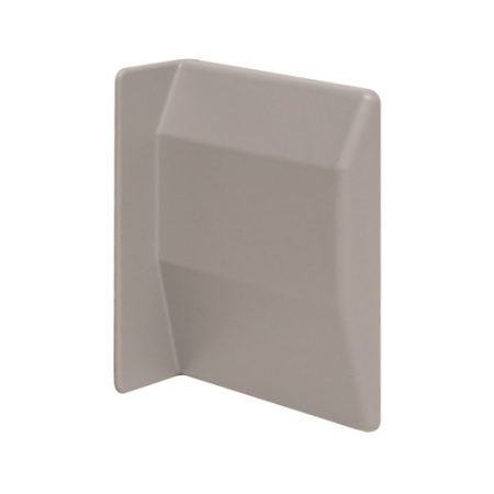 Накладка декоративная для накладного навеса, серая, правая 807