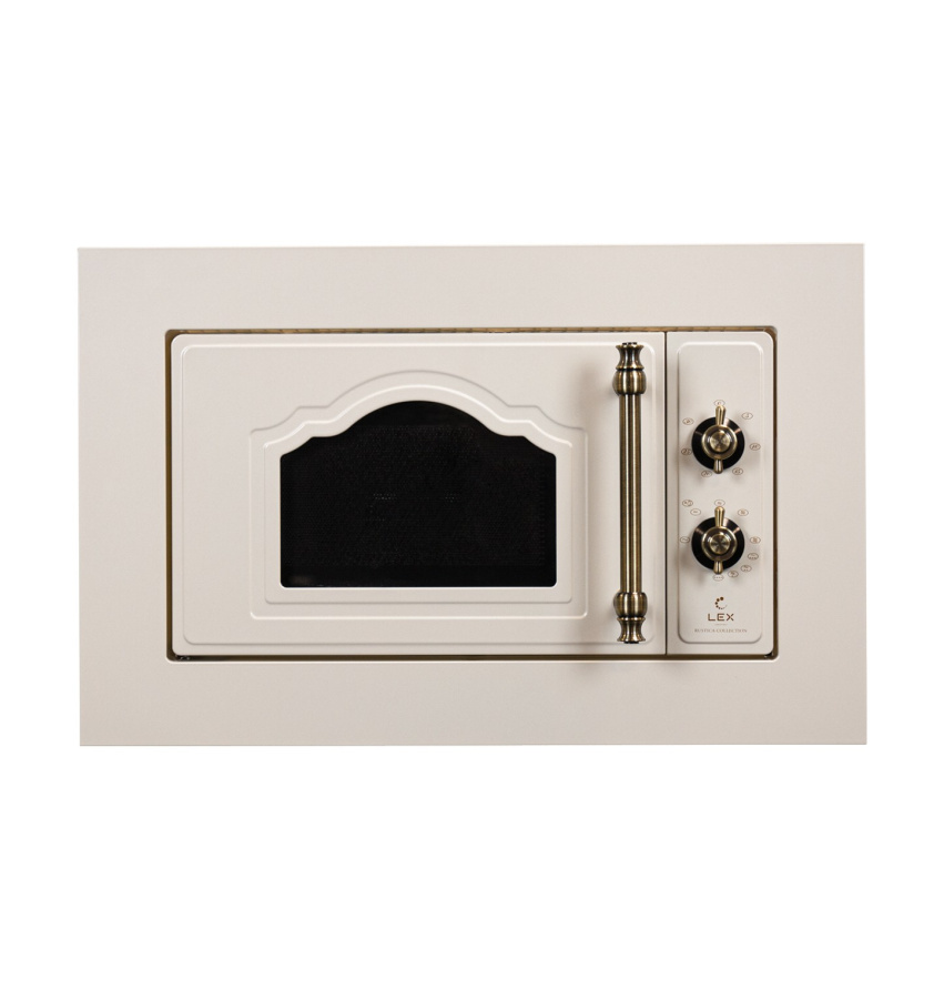 Микроволновая печь BIMO 20.01 C IV LIGHT, белый антик, Lex