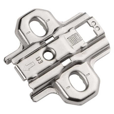 Монтажная планка System 9000 для петель INTERMAT, 3мм, под саморез